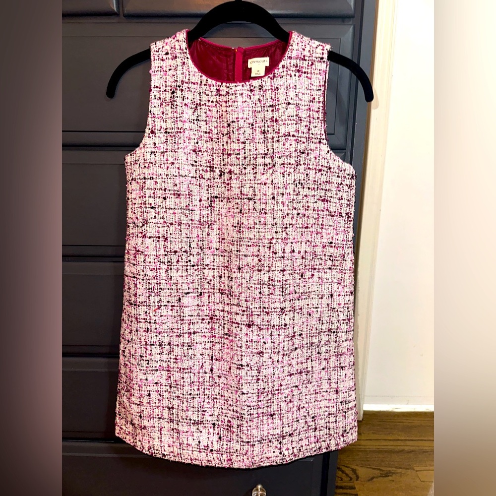 J Crew Factory Girl’s Tweed Shift Dress Size 10 EXCELLENT CONDITION